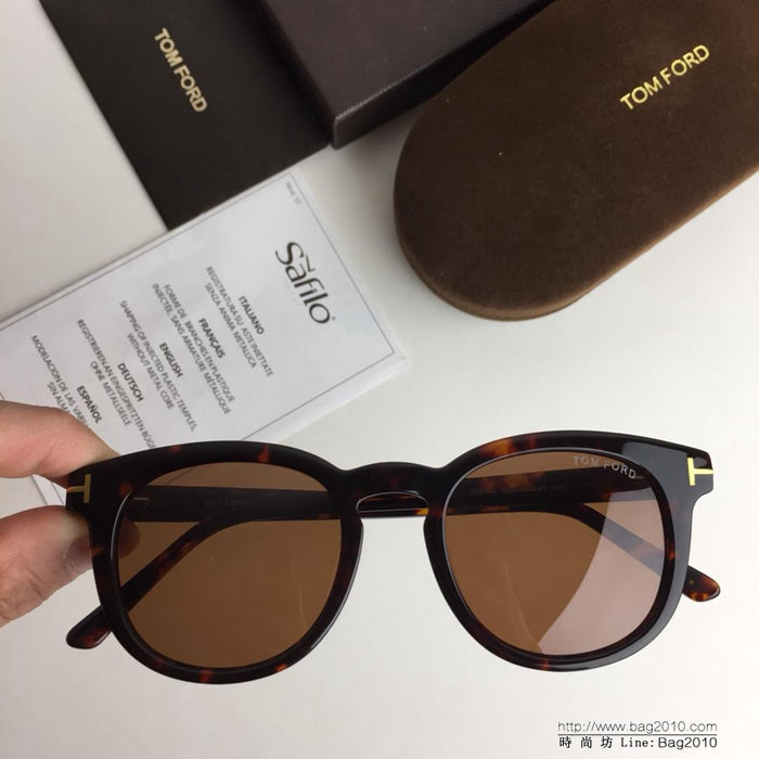 TOM FORD湯姆福特 原單 偏光太陽鏡 新款 時尚圓款漸近太陽鏡 修飾臉型  lly1626